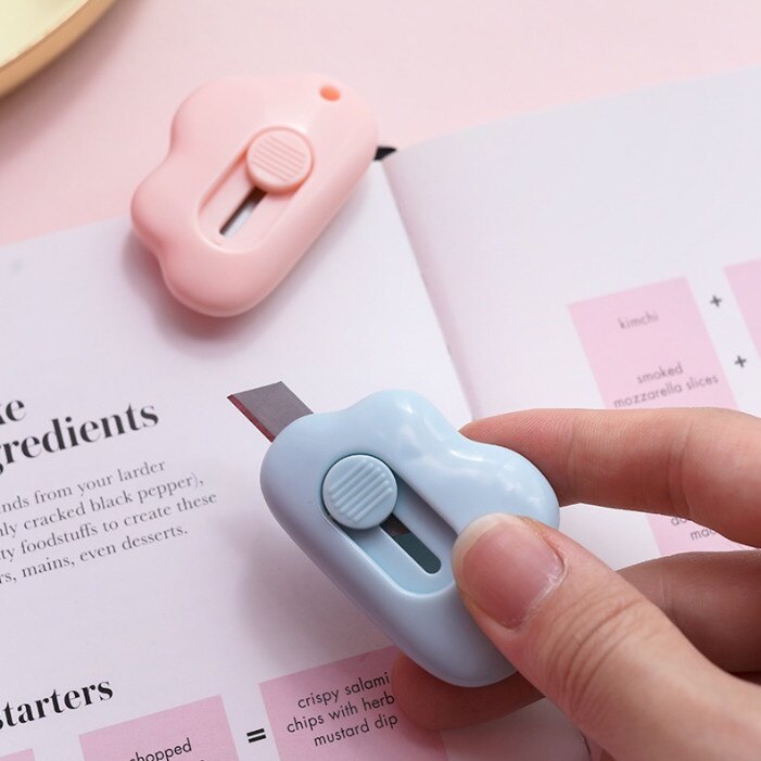 Dao rọc giấy đám mây mini dễ thương