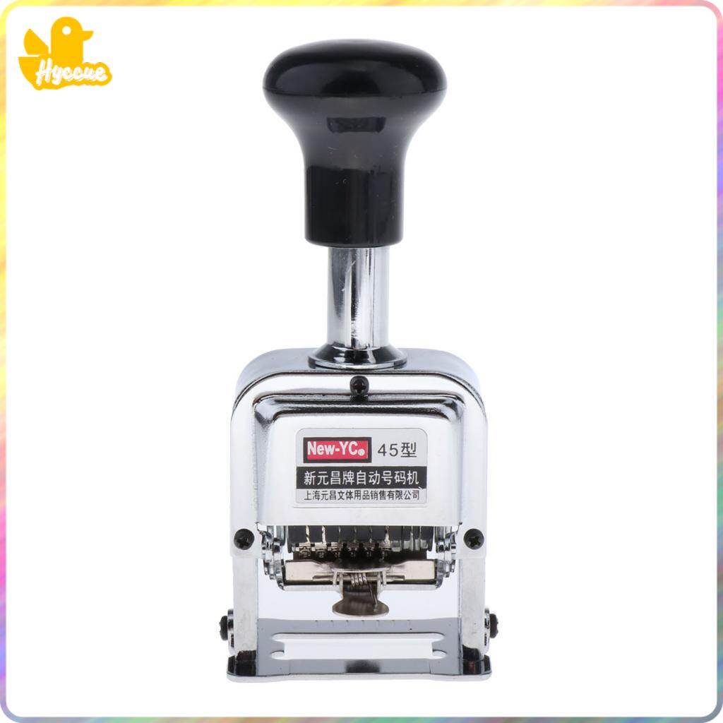 Hyccue Numbering Stamp Machine, Self-Inking , 6 Digits