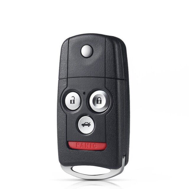 Keyyou for honda acura civic accord jazz crv hrv remote flip car key fob shell case 3/4 ons 2009 2010 2011 2012 2013 2014