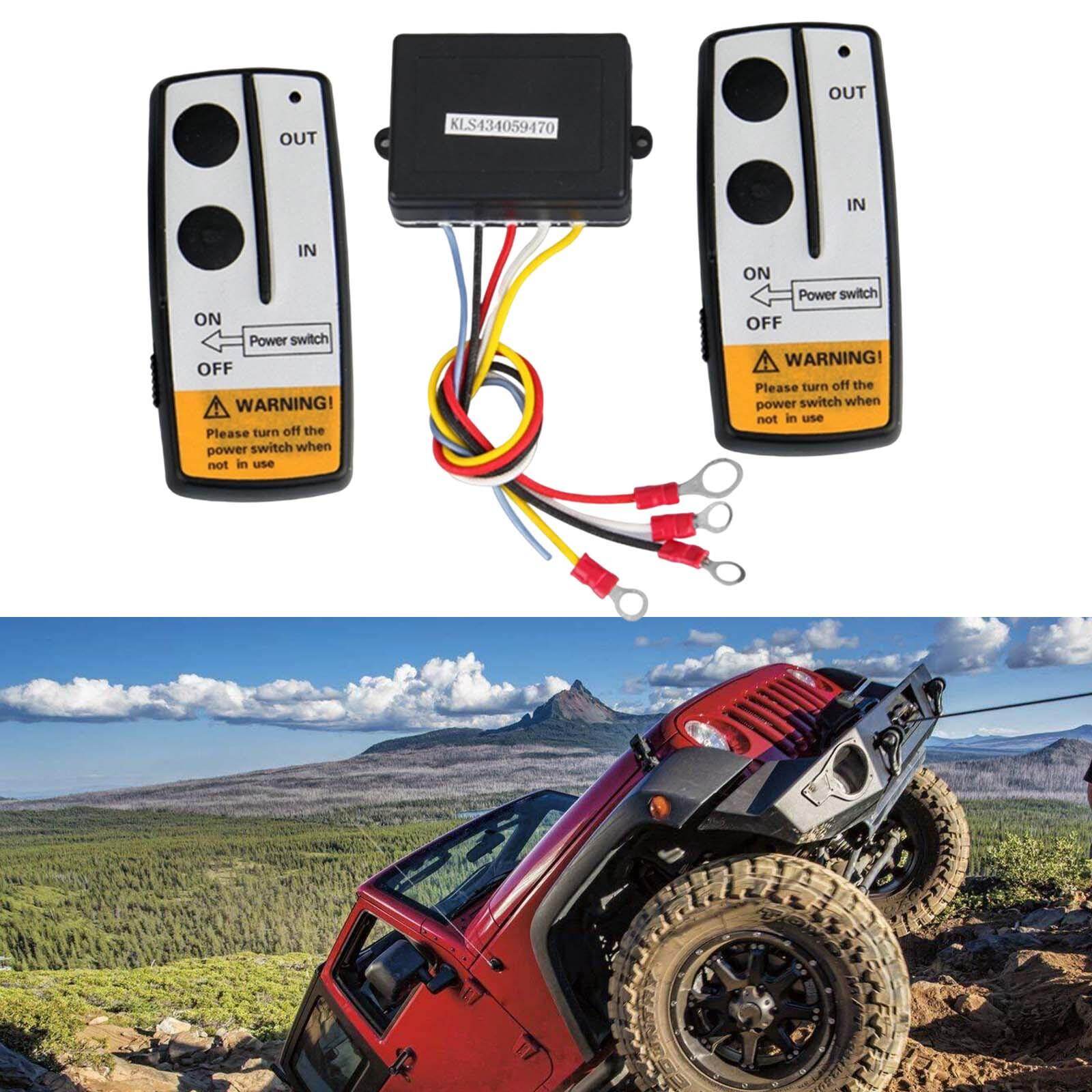 Ccgood 12V tời không dây Bộ điều khiển từ xa điều khiển chơi game điện thoại cho ATV