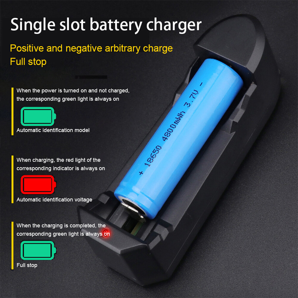 【Ready Stock】18650 battery charger Universal lithium battery charger ...