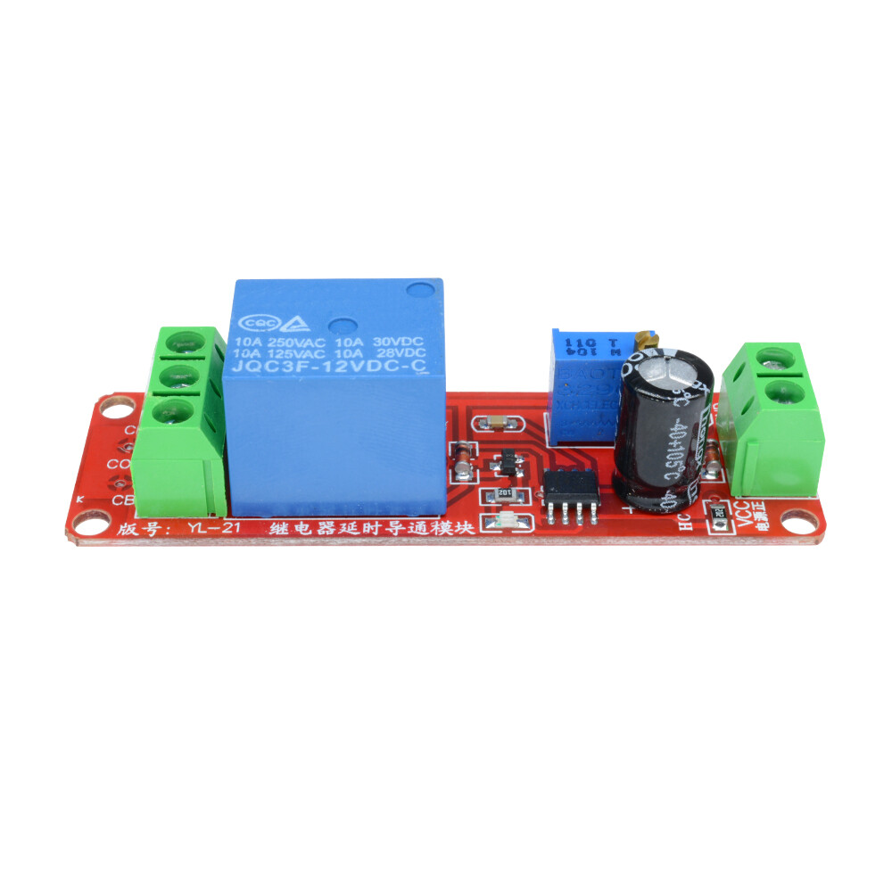 DM Mô-đun Công Tắc Rơ Le Hẹn Giờ Điều Chỉnh Độ Trễ  Chính Hãng Bộ Dao Động NE555 12V 0-10 Giây