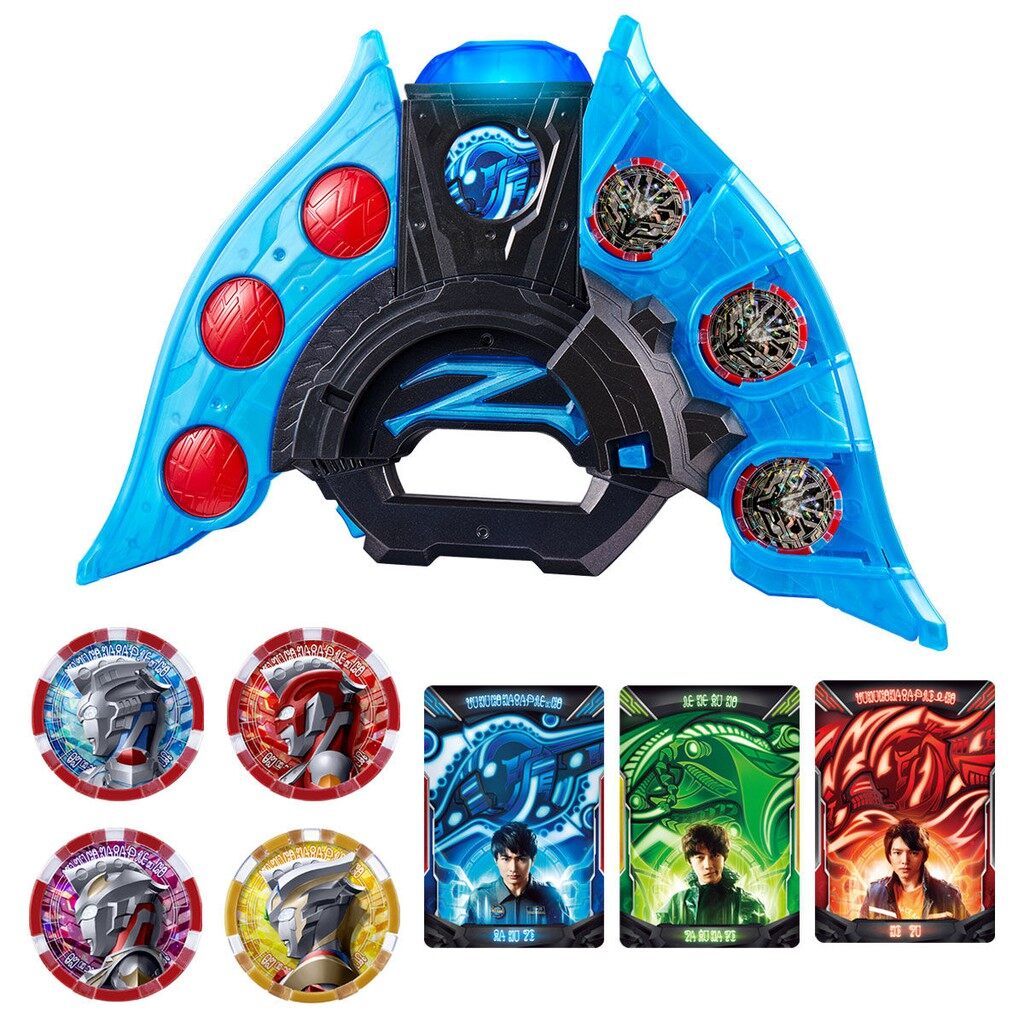 PB Premium Bandai Ultraman Z DX Z Riser Memorial Edition Ultra Medal ...