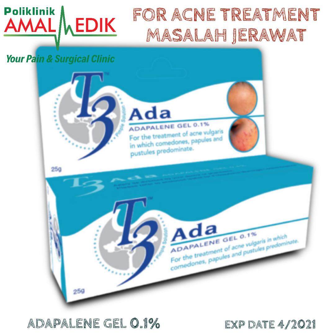 T3 Adapalene Gel Acne Treatment Lazada
