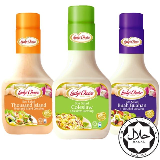 chinese dress ladies Ladys Choice Fruit Salad Dressing 250ml main image 1