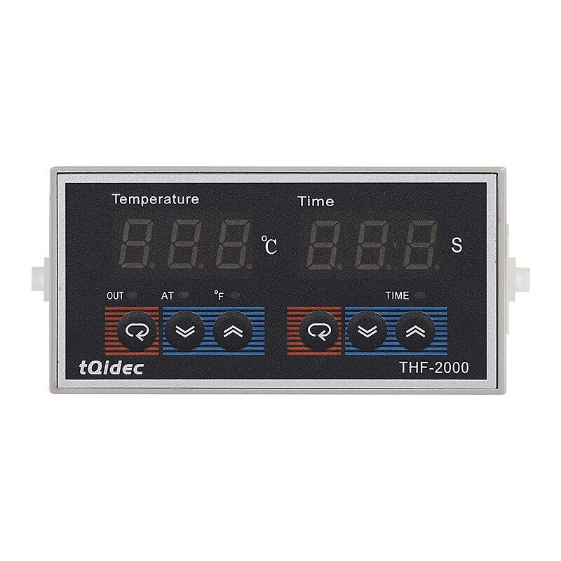 Bộ Điều Khiển PID Hiển Thị Kỹ Thuật Số Công Cụ Tích Hợp Thời Gian Và Nhiệt Độ Tqidec THF-2000 In Lụa