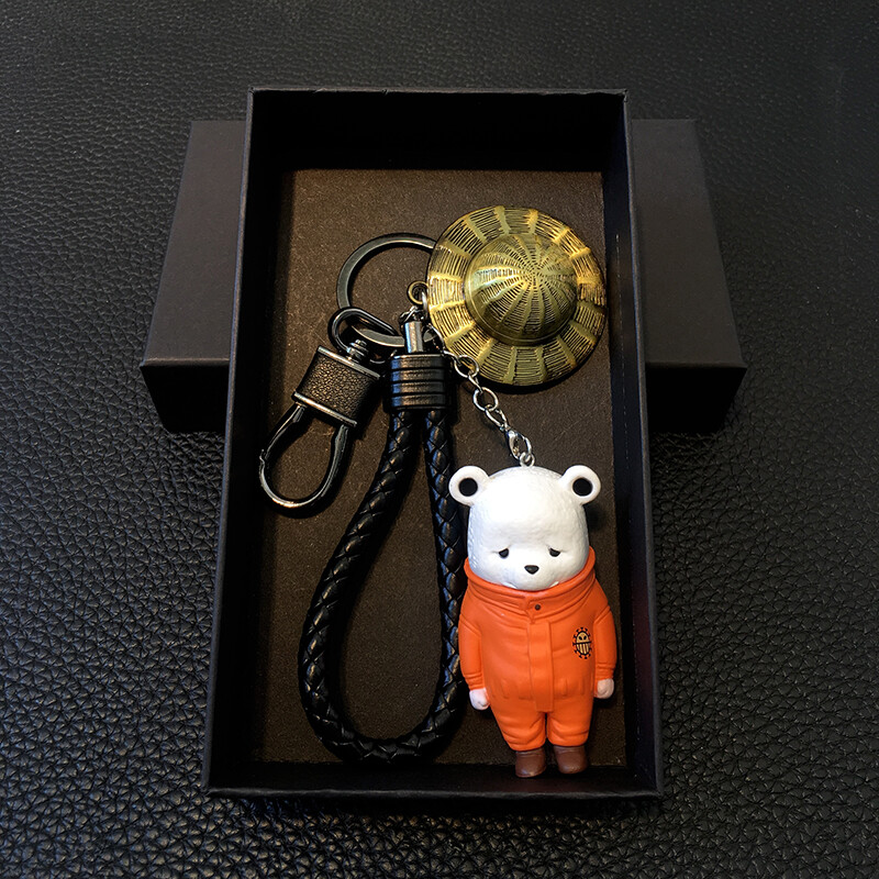 Cute apology Bepo bear One Piece keychain