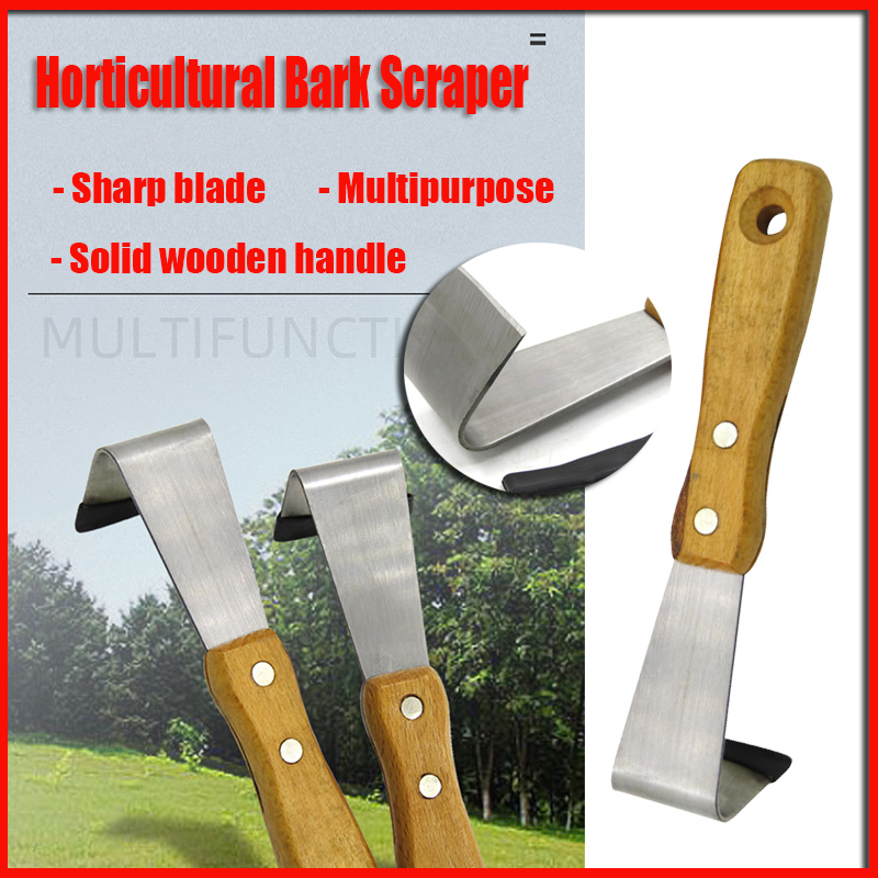 Multi-Purpose Scraping Bark Special Cutter Tree Manganese Steel Grafting Cutter Bark Scraper