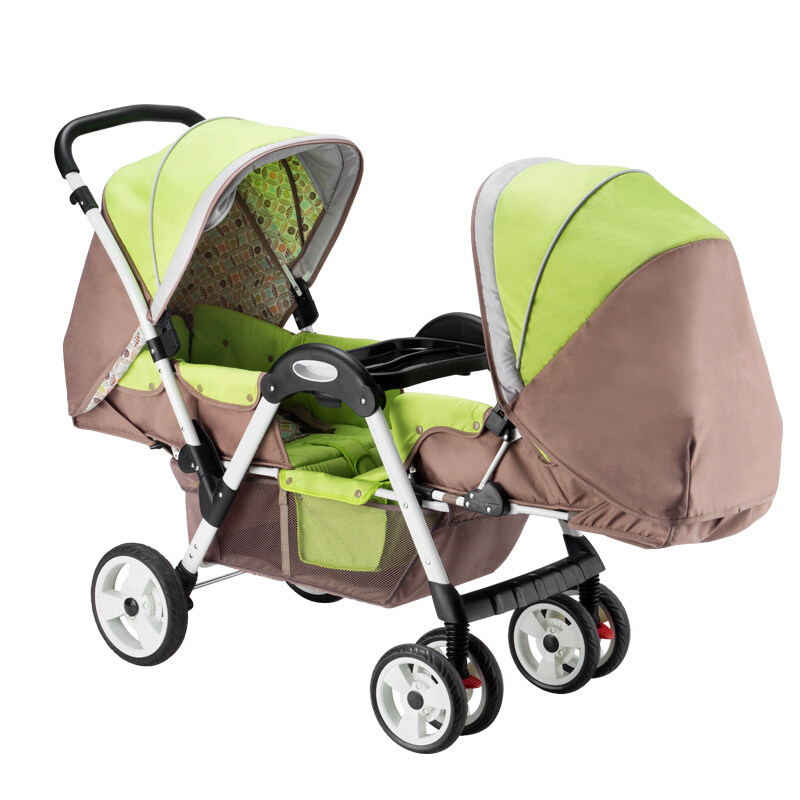 【Free shipping】Baby twin strollers foldable face-to-face baby strollers + +Free Gift Singapore