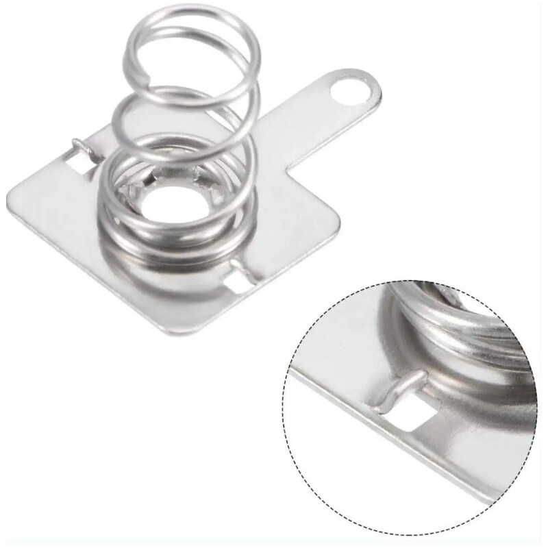 50 Pairs AAA Battery Spring Plate Batteries Metal PositiveNegative Conversion Spring Contact