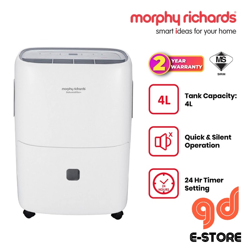 Morphy Richards 4L Dehumidifier 350W DE35E / DE35E2 Lazada