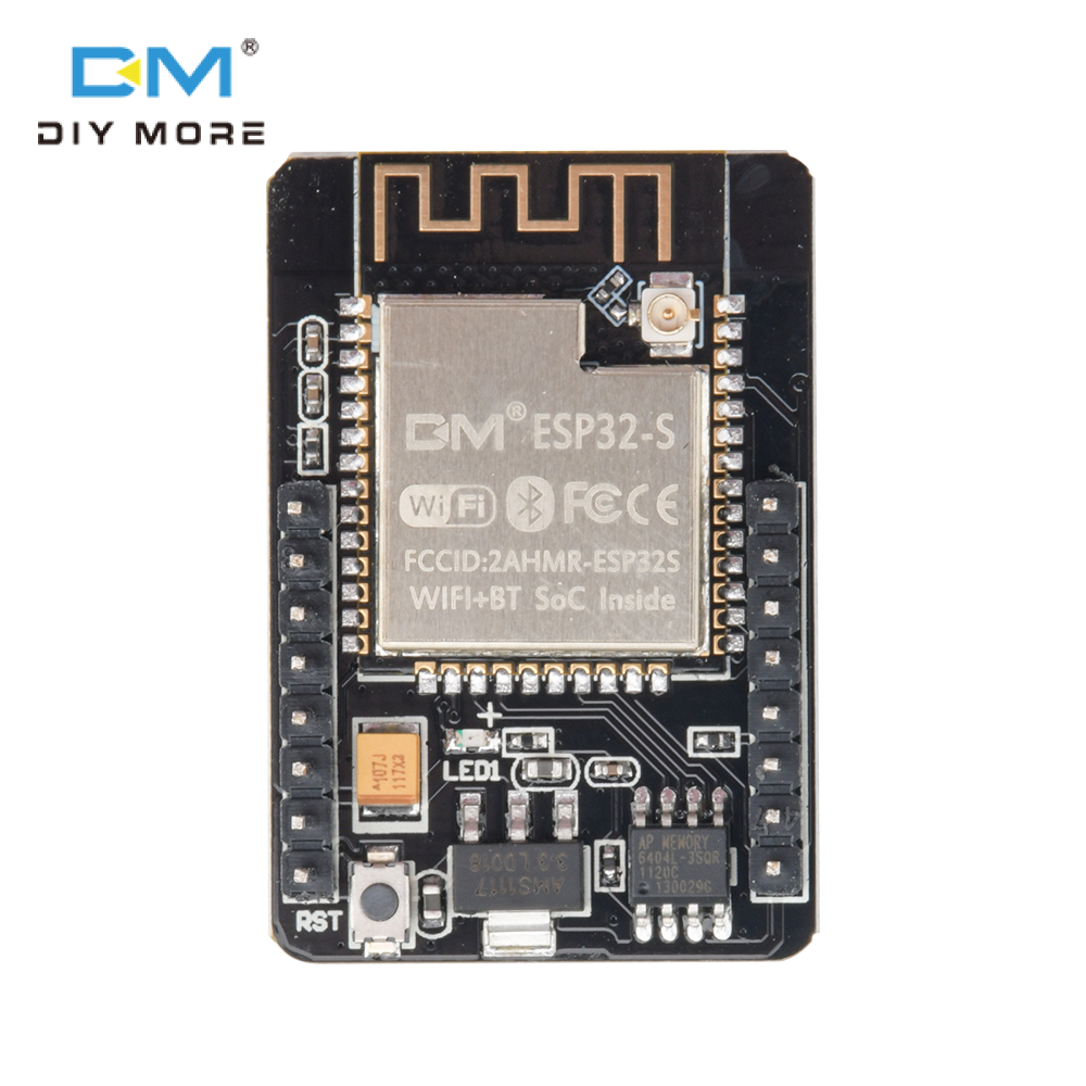 diymore ESP32-CAM-MB WIFI Bluetooth Ban phát triển Mô-đun camera OV2640 Hỗ trợ tải xuống bằng tay và tự động Giao diện USB MICRO Cổng nối tiếp Mô-đun camera OV2640 CH340G+Cột ăng-ten 2.4G+Cáp chuyển đổi IPX ESP-32S ESP-WROOM-32U ESP-WROOM-32D