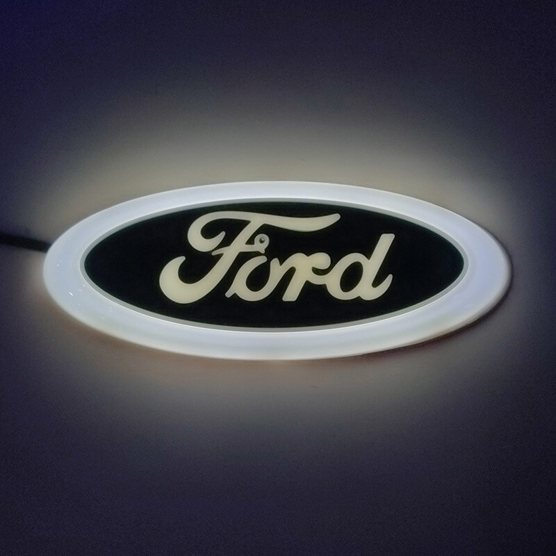 Biểu Tượng Đèn LED Cho Ford, Biểu Tượng LED Điều Chỉnh Logo Trước Sau Xe