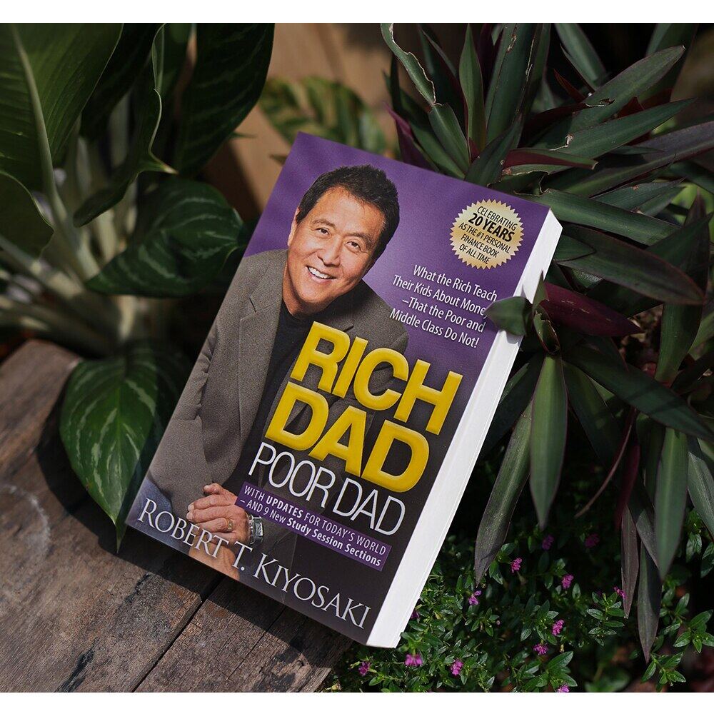 ภาษาอังกฤษเพื่อการศึกษาหนังสือ Rich Dad Poor Dad Robert Toru Kiyosaki