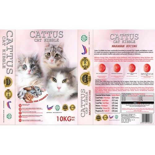 cattus cat food with milk 10KG Lazada