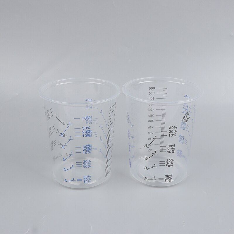 【‘； Measuring Cup Paint Mixing Cup Paint Measuring Cups Paint Cup Plastic Cups For Paint Disposable Cups