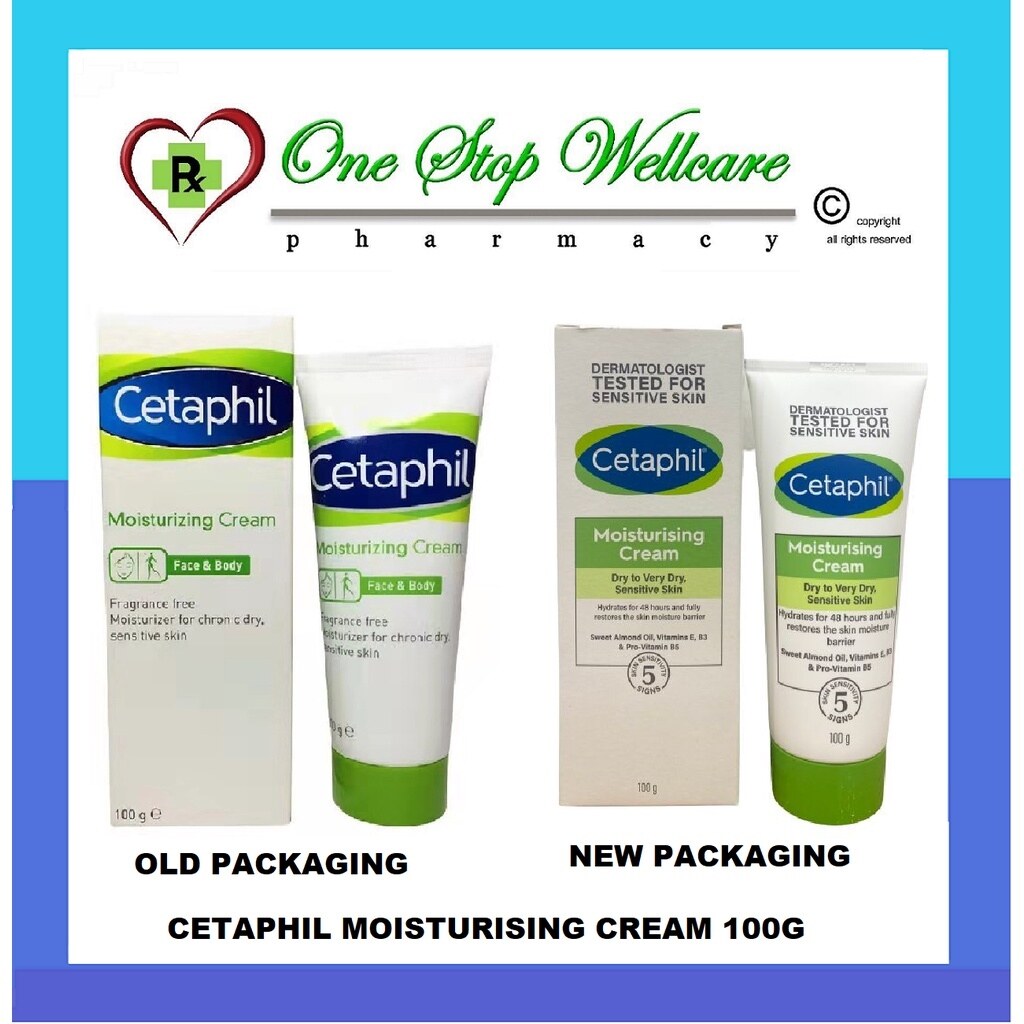 ☒☂ Cetaphil Moisturizing Cream Face Body 50g 100g 453g Lazada 7771