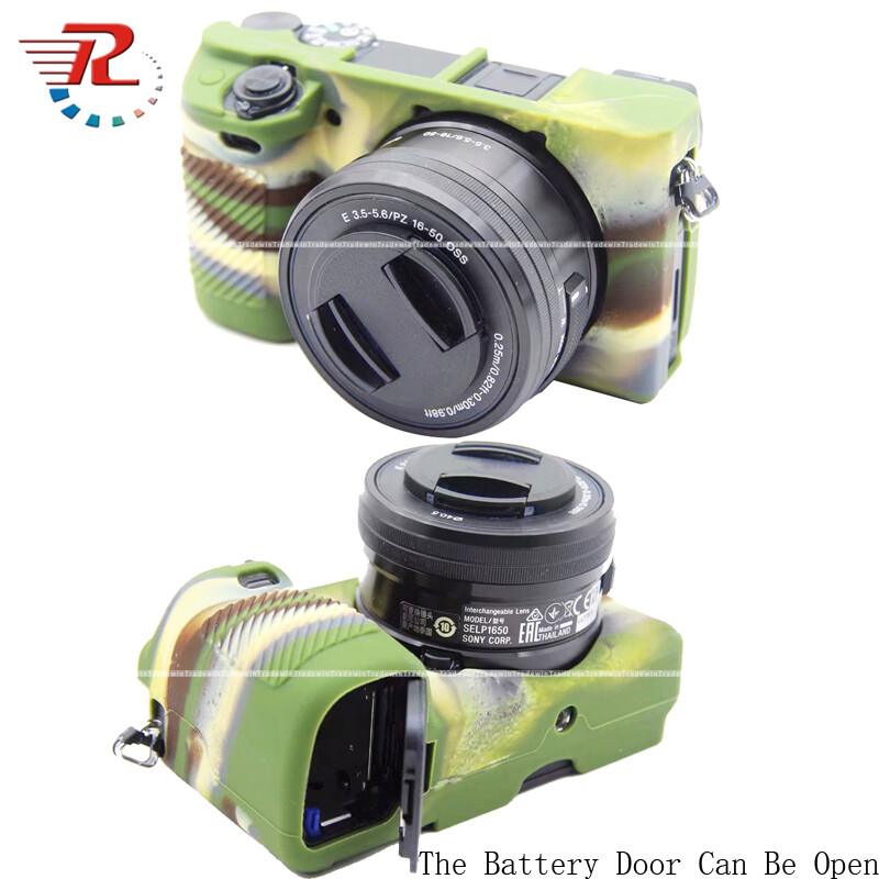 Cao su Silicone mềm thân máy Trường hợp đối với Sony A6000