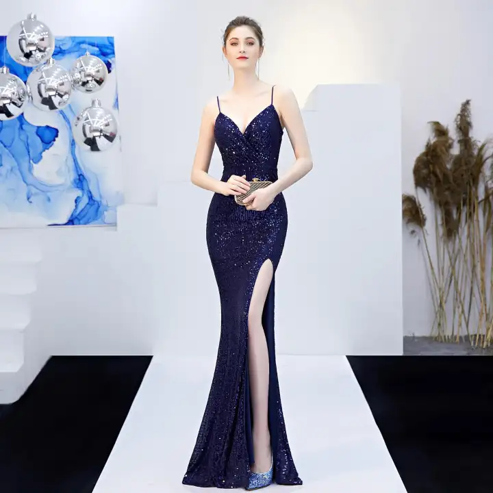 stretchy sequin dress