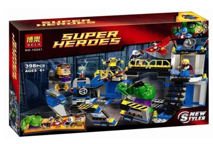 lego hulk lab smash