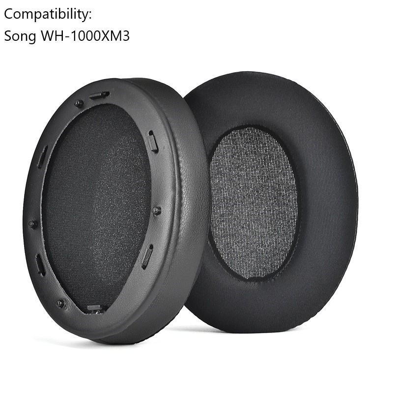 Replacement Headphone Ear Pads For Sony WH-1000XM3 Headphone Earpads Cushion Sponge Headset Earmuffs