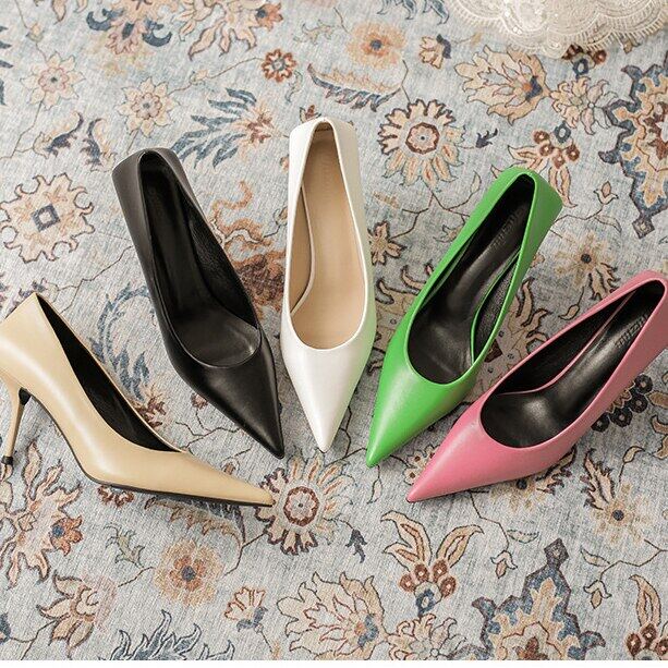 BÁO GIÁ GIÀY CAO GÓT NỮ MŨI NHỌN GÓT XÉO CAO 6CM CILLIE MÀU BÒ 1202 (STORE 5703) | Shopee Lazada Sendo Tiki mới nhất 36 Giày Cao Gót Nữ Mũi Nhọn Mới 2021 Giày Dự Tiệc Miệng Nông Màu Kẹo Ngọt Cho Nữ