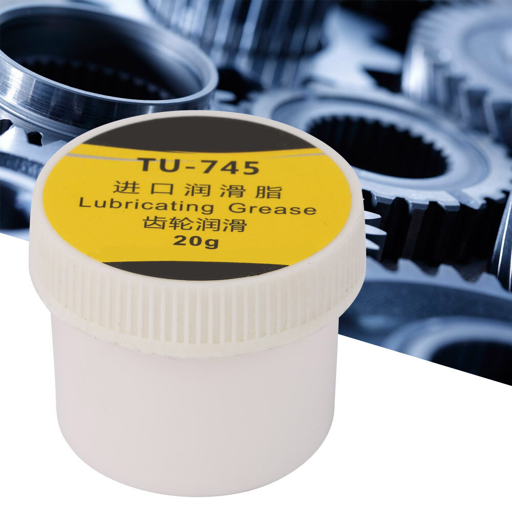 Lubricating Grease 20g Gearbox Grease White Waterproof Grease Grinding Machine Cream TU-745 Gear Lubricating Grease