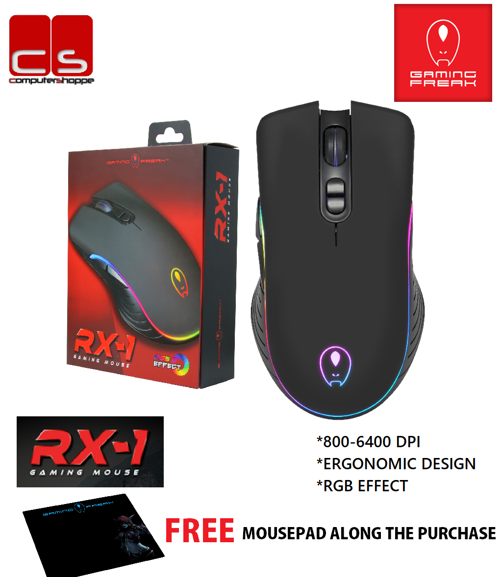 Gaming Freak Rx 1 Rgb Gaming Mouse Lazada