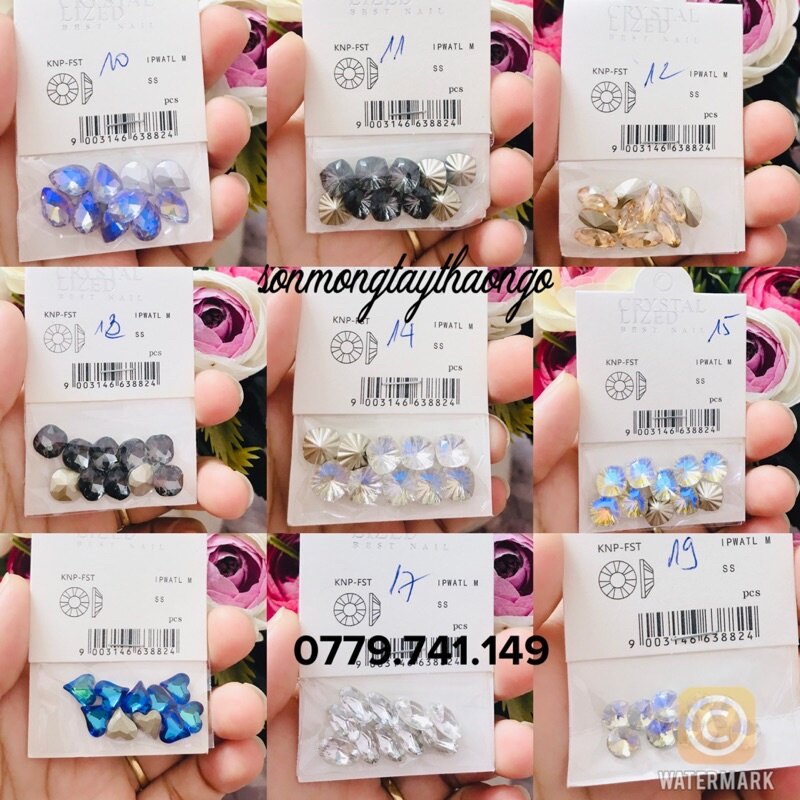 Đá khối siêu sáng dành cho Nail 15k/1 bịch (10 viên)
