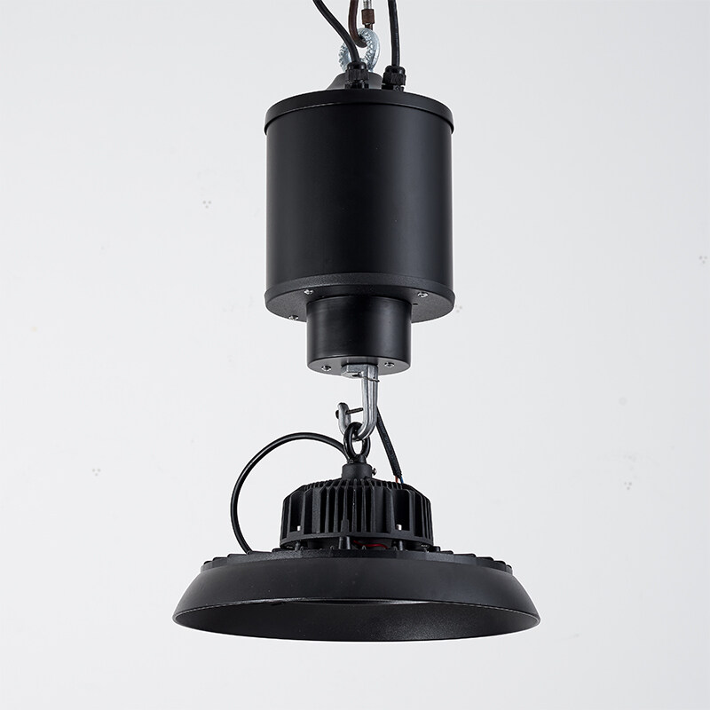 8 KG 15 M Electric Winch Lifting Light Lifter Remote Control high bay