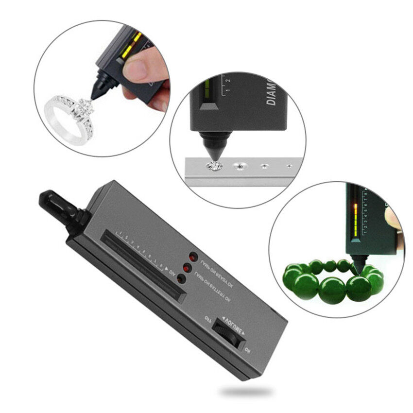 SEAAN Bộ Chọn Thử Kim Cương Chính Xác Kỹ Thuật Số Đá Quý Detector, Đồ Trang Sức Công Cụ Kiểm Tra