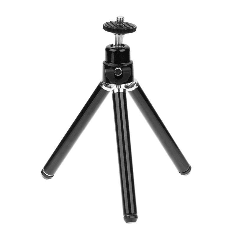 Giá Đỡ Mini Giá Ba Chân Linh Hoạt 2 Phần Cho Chân Máy Máy Chiếu Máy Quay Màn Hình Hợp Kim Nhôm Cho Điện Thoại Di Động
