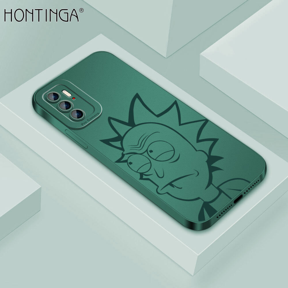 Hontinga Casing Case For Xiaomi Redmi Note 11S Note 11 Note 10S Note 10 Pro 4G 5G Case New Square Soft Silicone Case Cartoon Crazy Scientist Genius Grandpa Full Cover Camera Protectior Shockproof Rubber Cases Back Cover Phone Casing Softcase