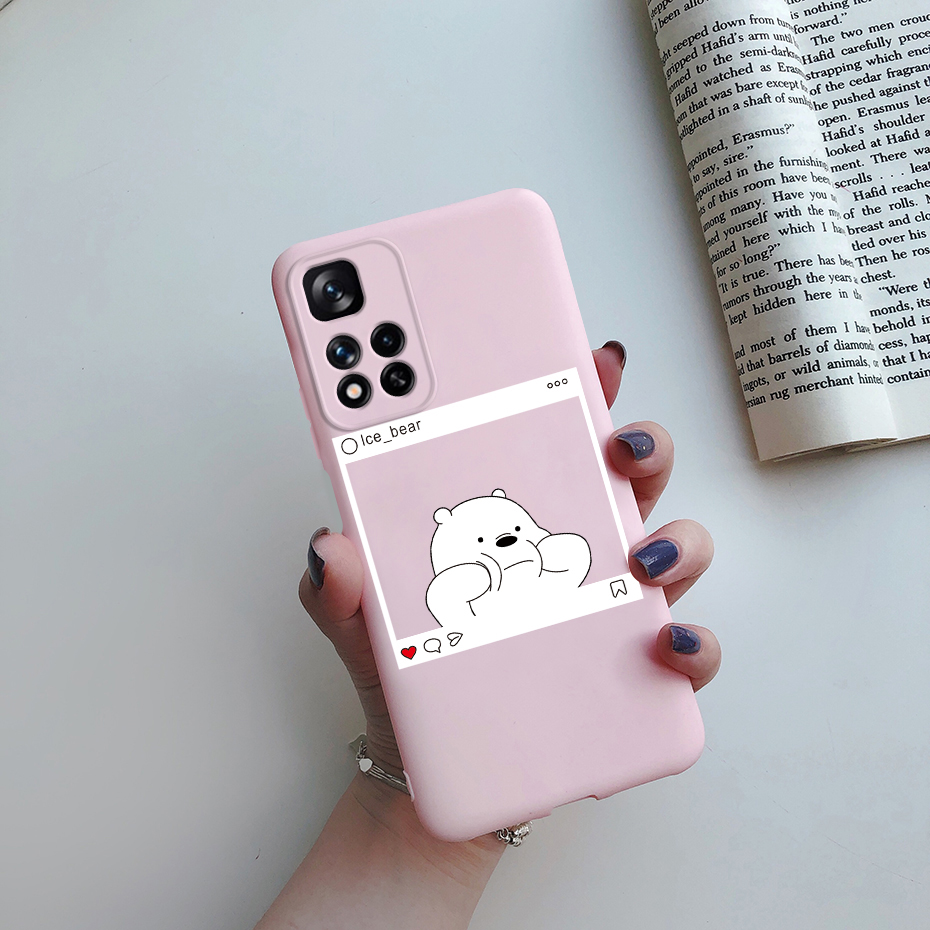 For Xiaomi Redmi Note 11 Pro Plus 5G Case Cute Cartoon Soft Silicone Phone Case For Redmi Note 11 Pro+ Casing