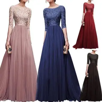 dinner dress lazada