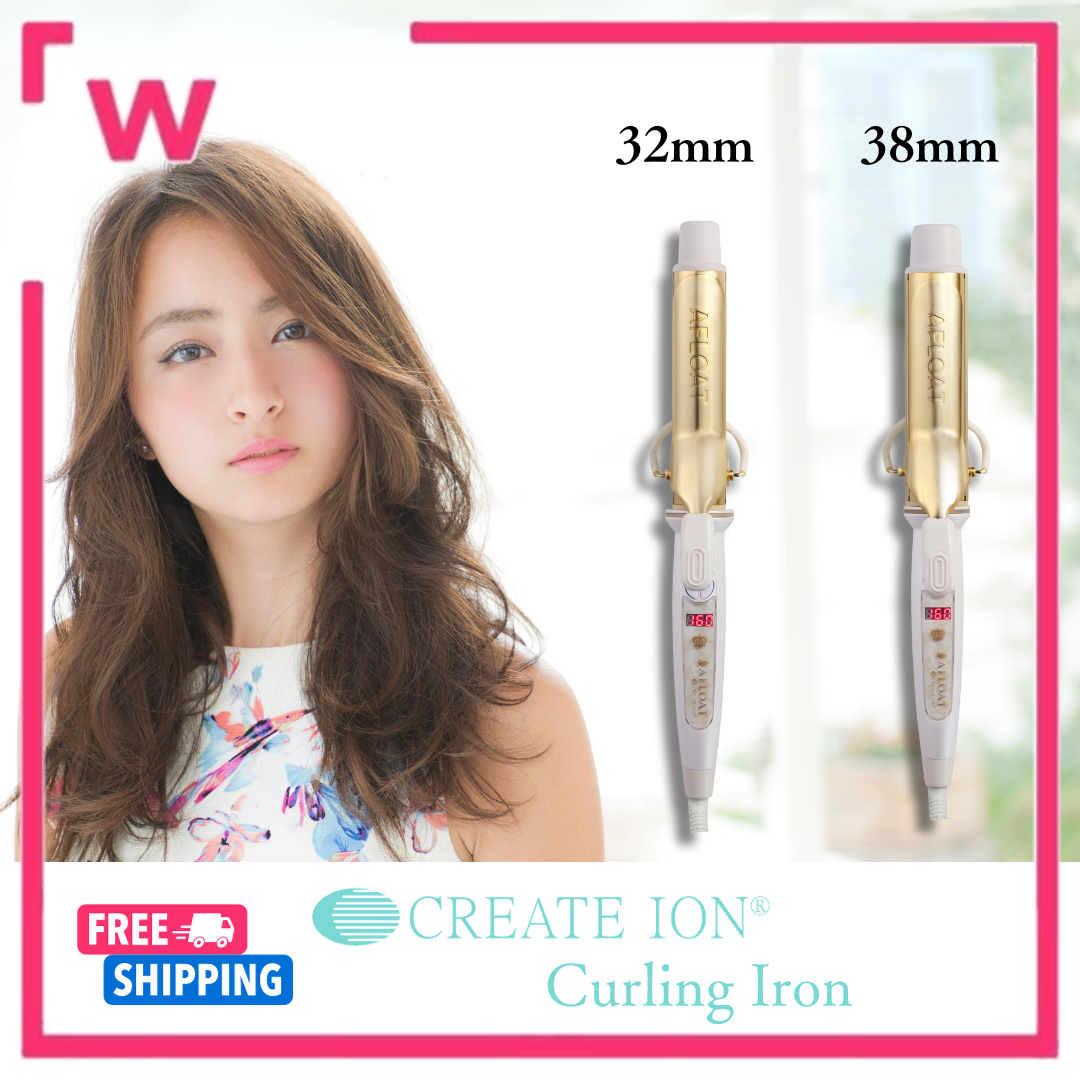 CREATE ION Curling iron Afloat Special curl Ⅱ32mm/ 38mm Hair