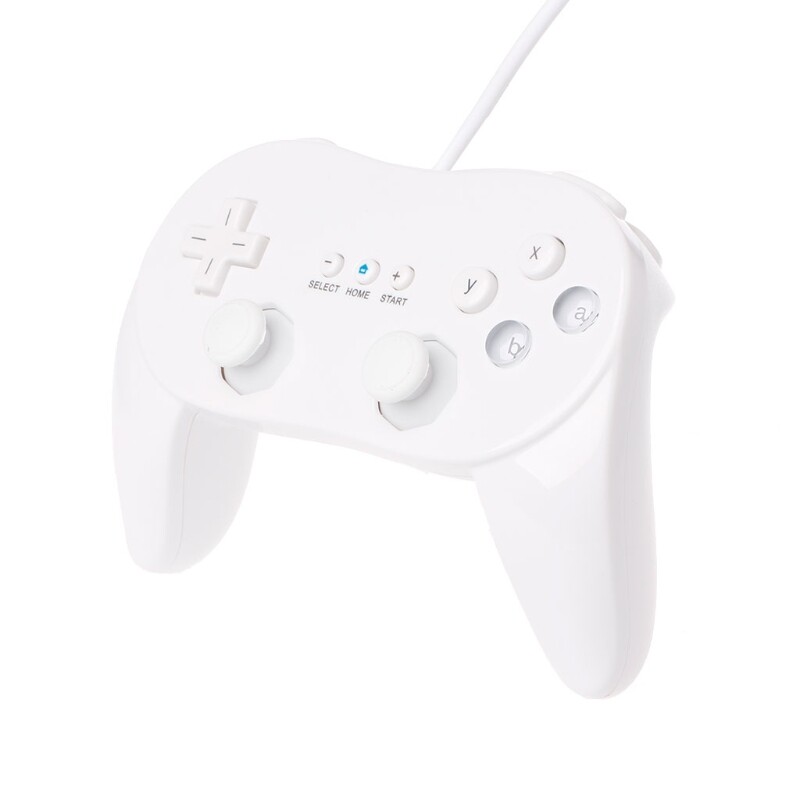 Cổ Điển Trò Chơi Có Dây Điều Khiển, Chơi Game Từ Xa Pro Gamepad Điều Khiển Cho Wii