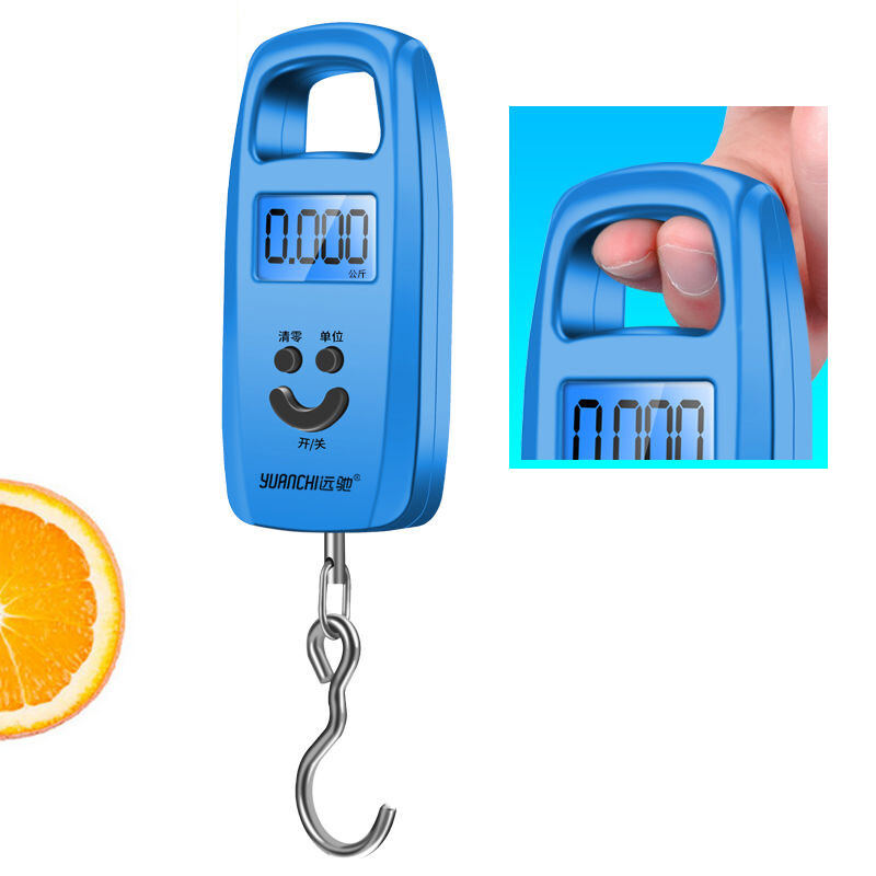 FED Portable electronic scale, commercial mini scale, electronic kitchen 50kg portable hook scale, mini spring scale