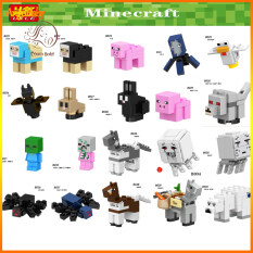 [Hàng Có Sẵn] Minecraft Lego Minifigures Khối Xây Dựng Đồ Chơi Cho Trẻ Em Minecraft