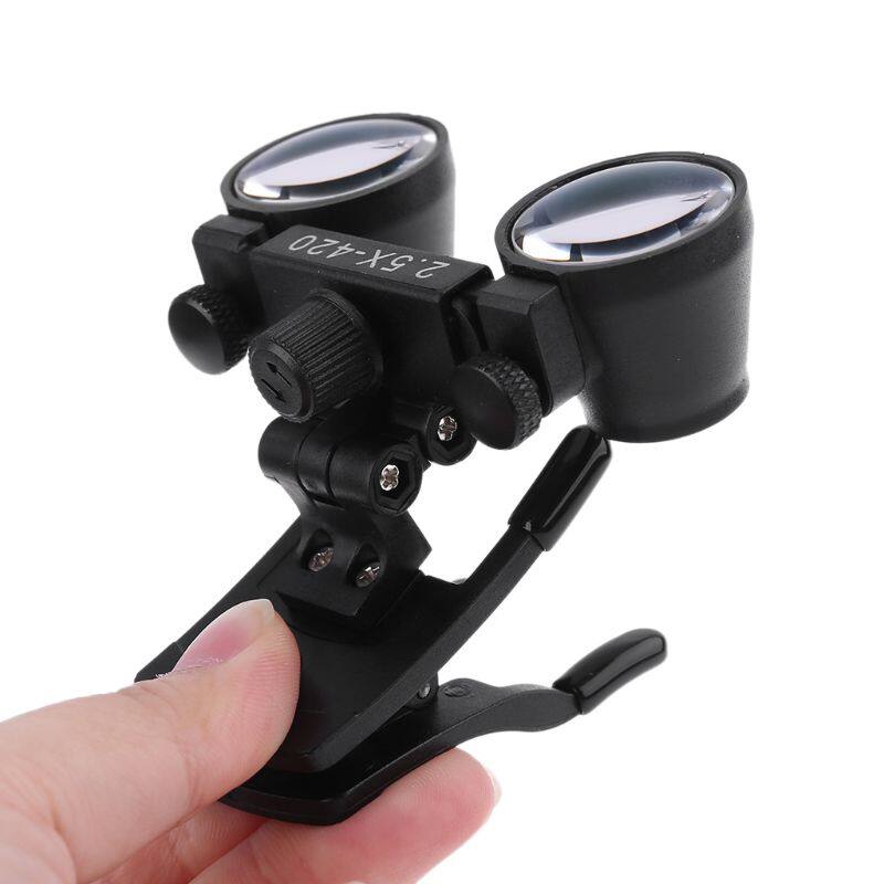 Dental Loupes 2.5X 3.5X Magnification Galilean Binocular Magnifier