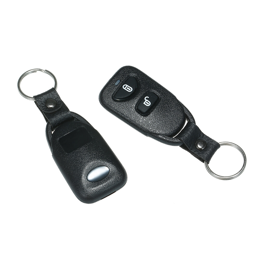 KKmoon Bộ Trung Tâm Điều Khiển Từ Xa Ô Tô Thông Dụng 12V Khóa Cửa Hệ Thống Khóa Xe Không Chìa Với 2 Điều Khiển Từ Xa