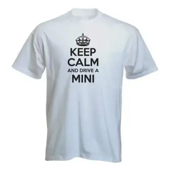 Keep Calm And Drive A Mini Clubman Austin Mini Cooper Mens T