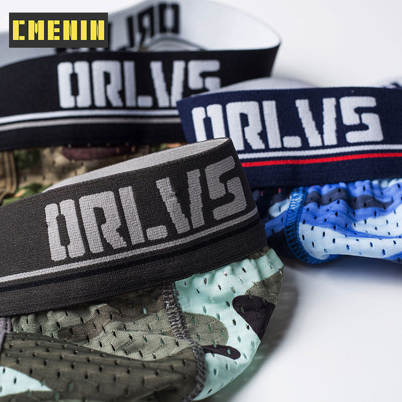 (1 Cái) Camouflage Men Underwear Briefs OR186