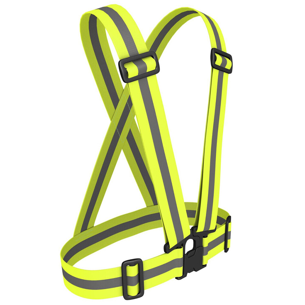 Night Running Reflective Straps Vest Traffic Night Work Security Clothing