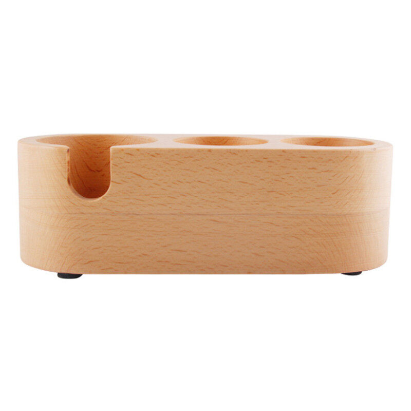 Bộ Lọc Cà Phê 51Mm Dụng Cụ Giữ Máy Pha Cà Phê Espresso Bằng Gỗ Đặc Đế Máy Pha Cà Phê Giá Đỡ Phụ Kiện Cà Phê Cho Barista