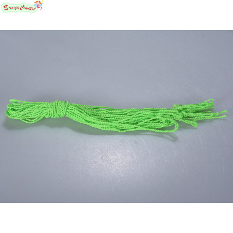 Pro-poly string / ten pack of 100% polyester yoyo string - neon green