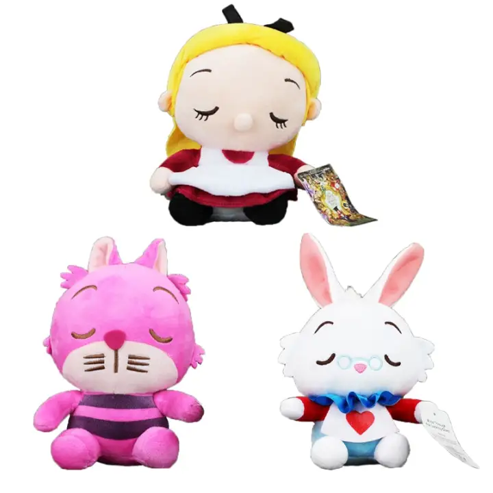 alice in wonderland stuffed characters