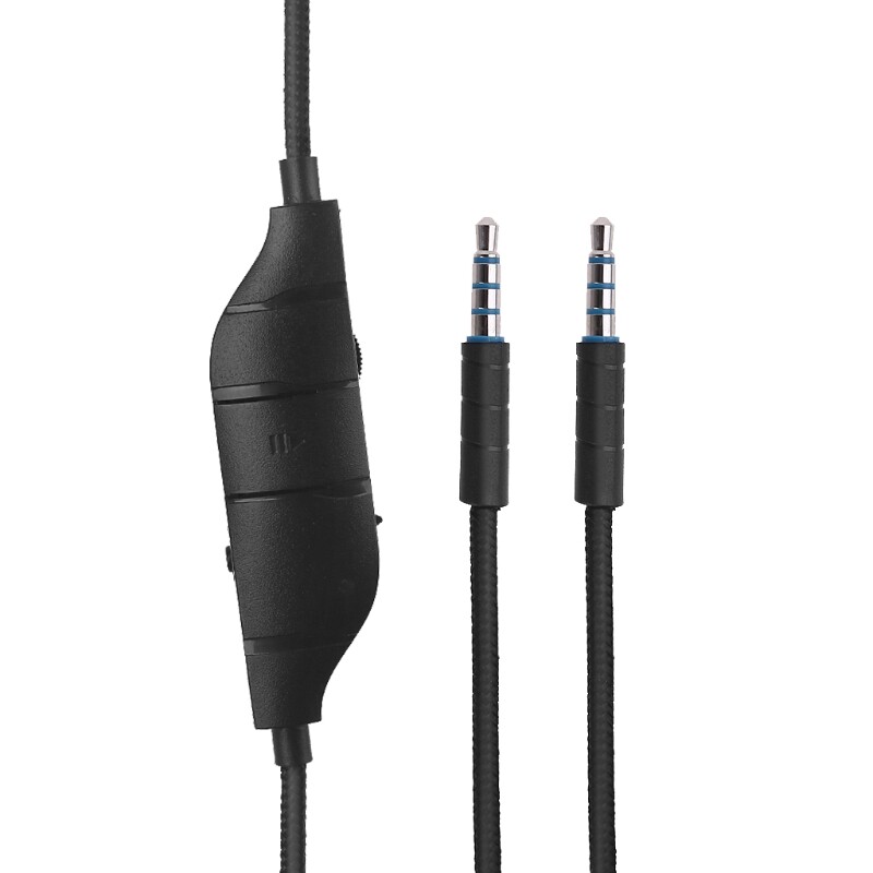3.5mm Earphone Audio Cable with Inline Control for G633 G933 Gaming Headset Headphone