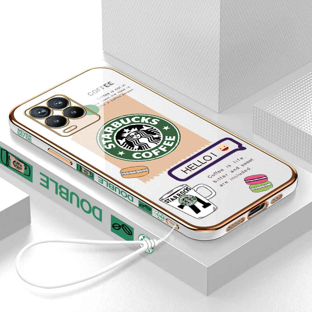 starbucks mobile cover realme 8