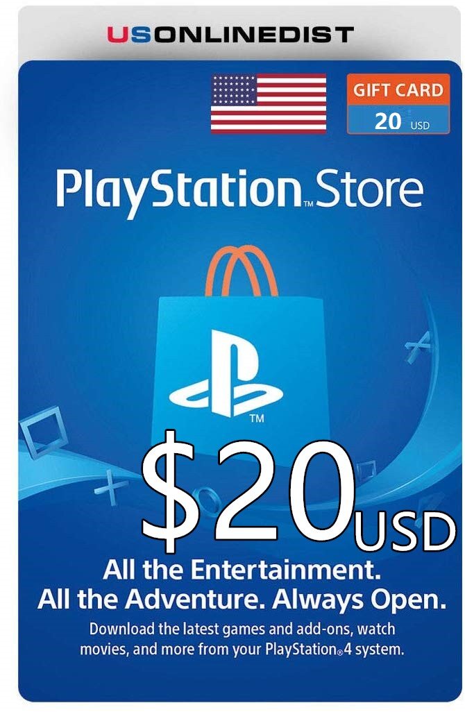 $20 psn card email delivery